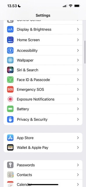 ios 上设置应用程序的