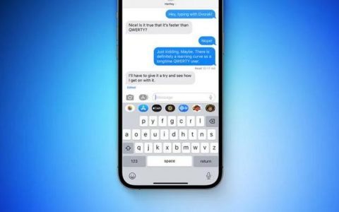 iOS16具有全新的iPhone键盘布局选项
