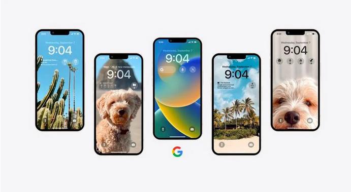 苹果iOS16新锁屏小部件推出，谷歌应用的五个小部件
