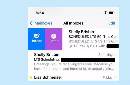 苹果iOS16邮件新功能，iPhone邮件五个最大变化
