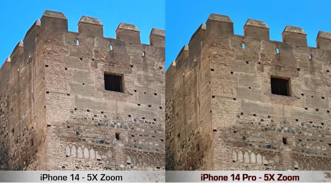 iPhone14Pro和苹果14拍照对比，4800万与1200万区别