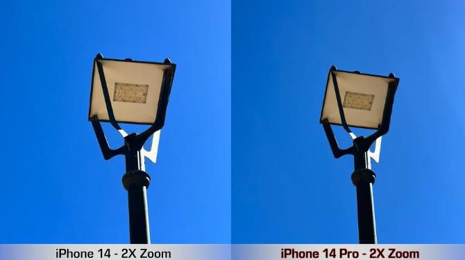 iPhone14Pro和苹果14拍照对比，4800万与1200万区别