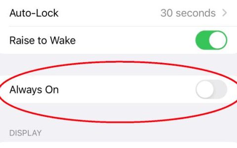 如何关闭iPhone14Pro常亮显示屏，苹果常亮显示设置