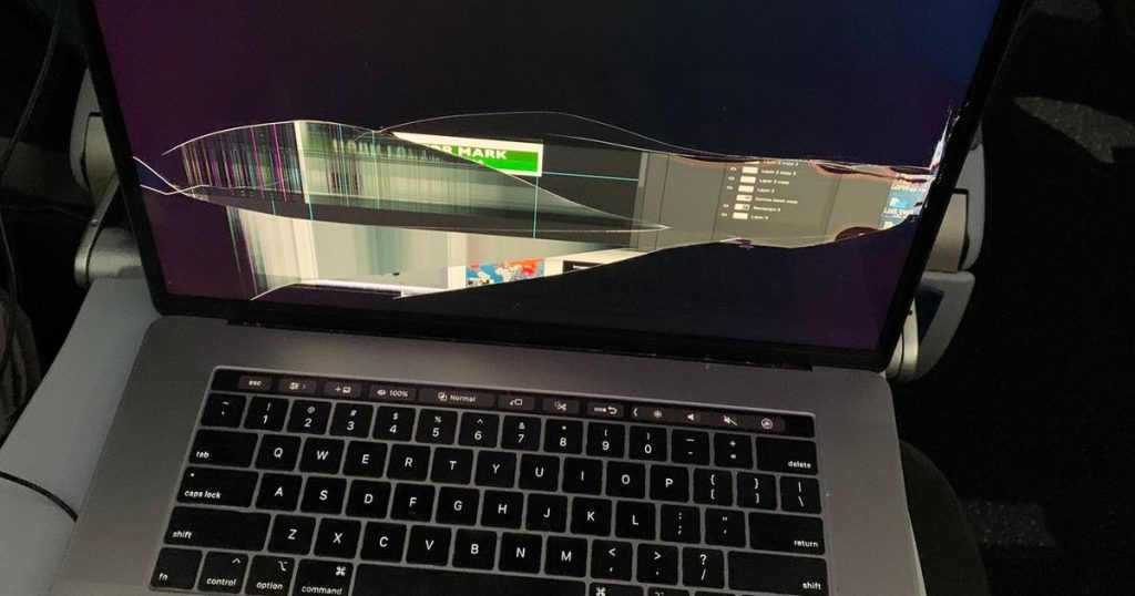如何在屏幕碎屏的情况下访问Macbook上的数据？