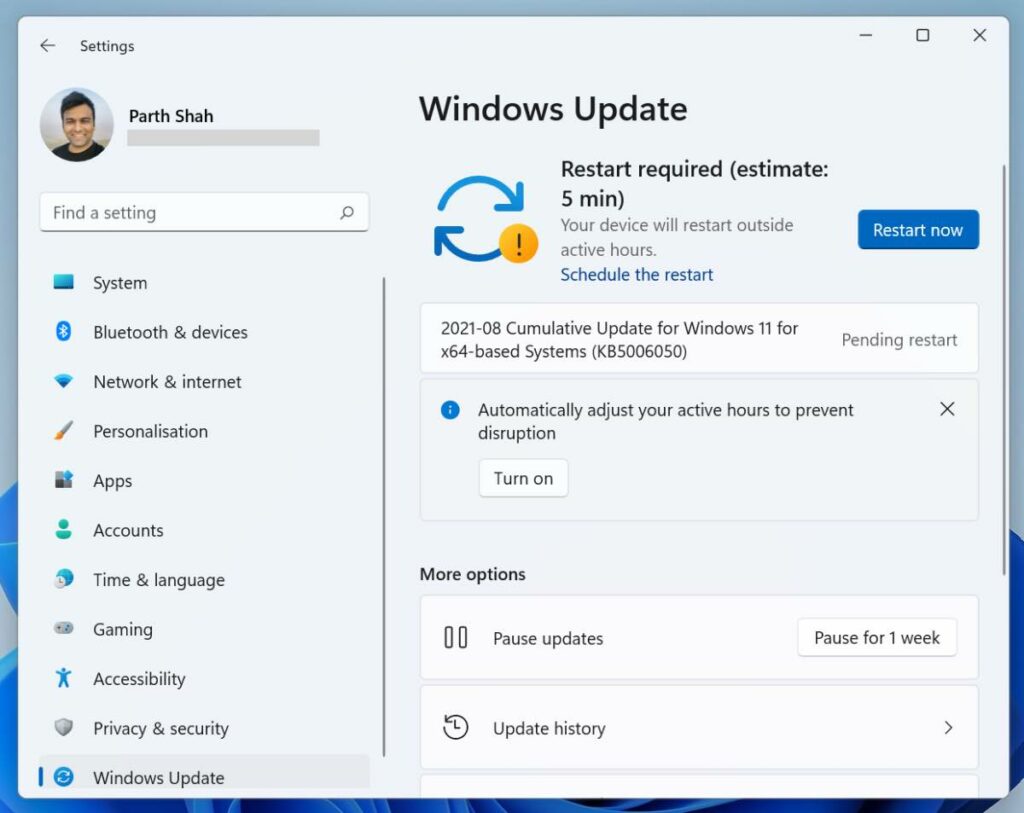 更新 Windows 操作系统