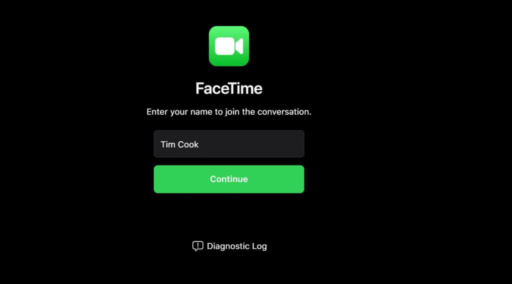 添加facetime名称