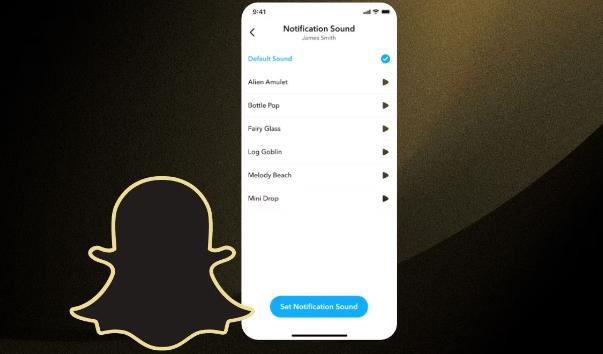 如何为朋友或群组自定义Snapchat通知声音