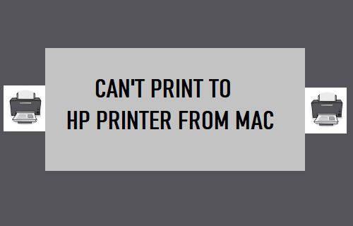 无法从 Mac 打印到 HP 打印机