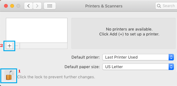 将打印机添加到 Mac 选项