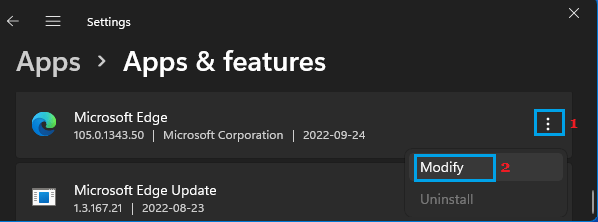 在 Windows 11 中修改 Microsoft Edge 选项