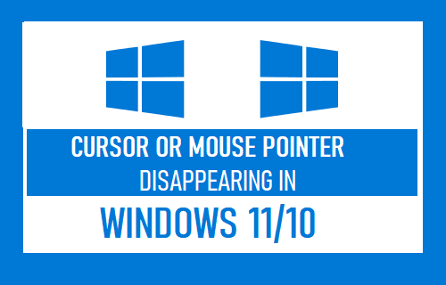 鼠标指针在 Windows 11/10 中消失