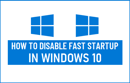 在 Windows 10 中禁用快速启动