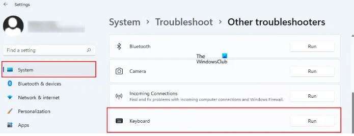 电脑键盘不起作用回车键能用，Win11/10修复方法