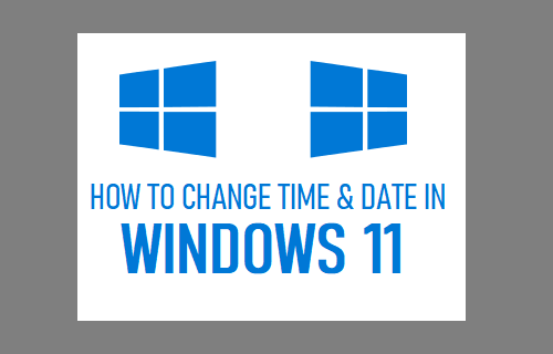 在 Windows 11 中更改时间和日期