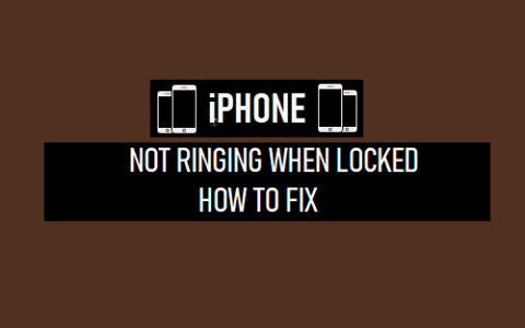 iPhone锁定时不响铃，苹果手机锁屏铃声不响如何修复？