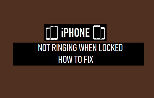 iPhone 锁定时不响铃