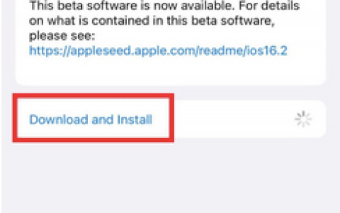 iOS16.2公开测试版已发布：这里是全新的
