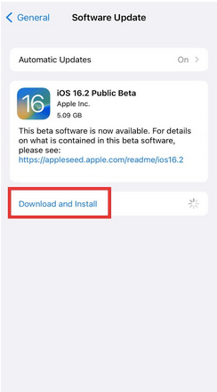 iOS 16.2 公测版