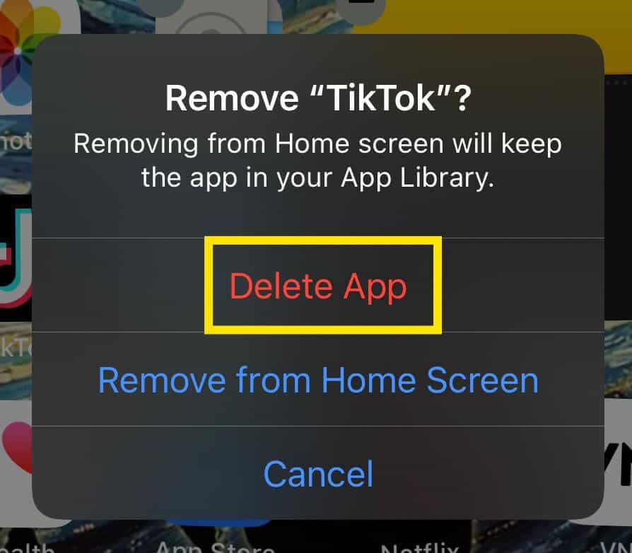 如何删除TikTok应用程序，停用TikTok帐户然后“删除帐户”