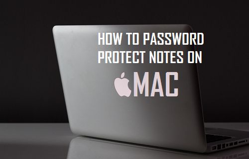 Mac 上的密码保护笔记