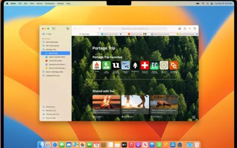 苹果电脑共享Safari选项卡组将如何改变您的工作流程