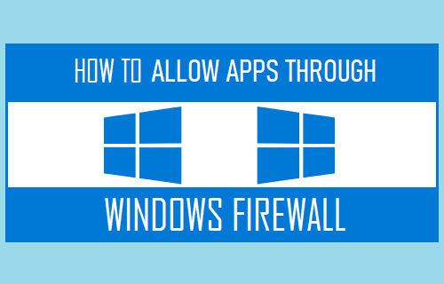允许应用程序通过 Windows 防火墙