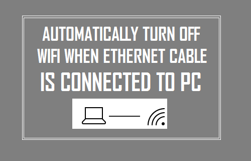 连接以太网时关闭 WiFi