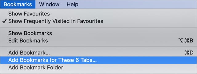 Mac电脑上Safari中重新打开关闭或丢失的标签页