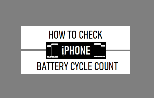 检查 iPhone 电池循环计数