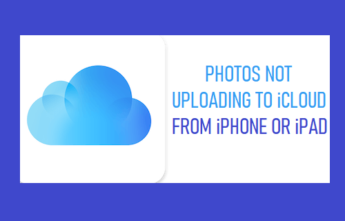 照片无法从 iPhone 或 iPad 上传到 iCloud