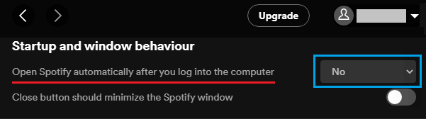 在计算机上禁用 Spotify 自动启动