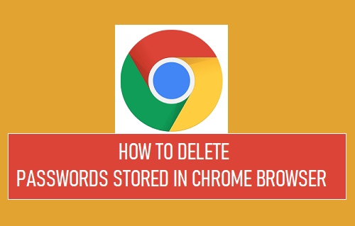 删除存储在 Chrome 浏览器中的密码