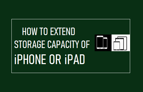 扩展 iPhone 或 iPad 的存储容量