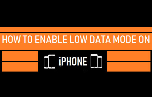 在 iPhone 上启用低数据模式