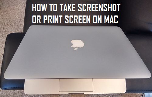 在 Mac 的打印屏幕上截取屏幕截图
