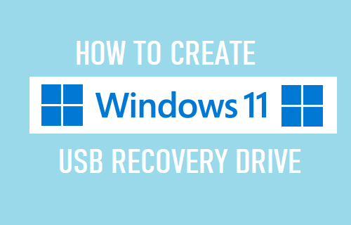 创建 Windows 11 USB 恢复驱动器