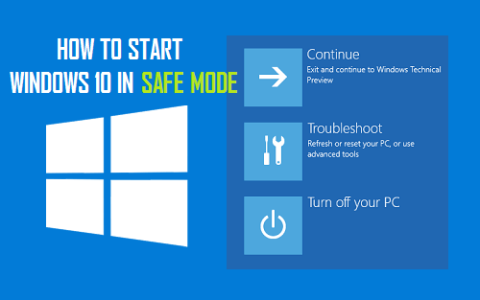 如何以安全模式启动Windows10方法，3步启动进入