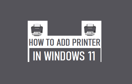在 Windows 11 中添加打印机