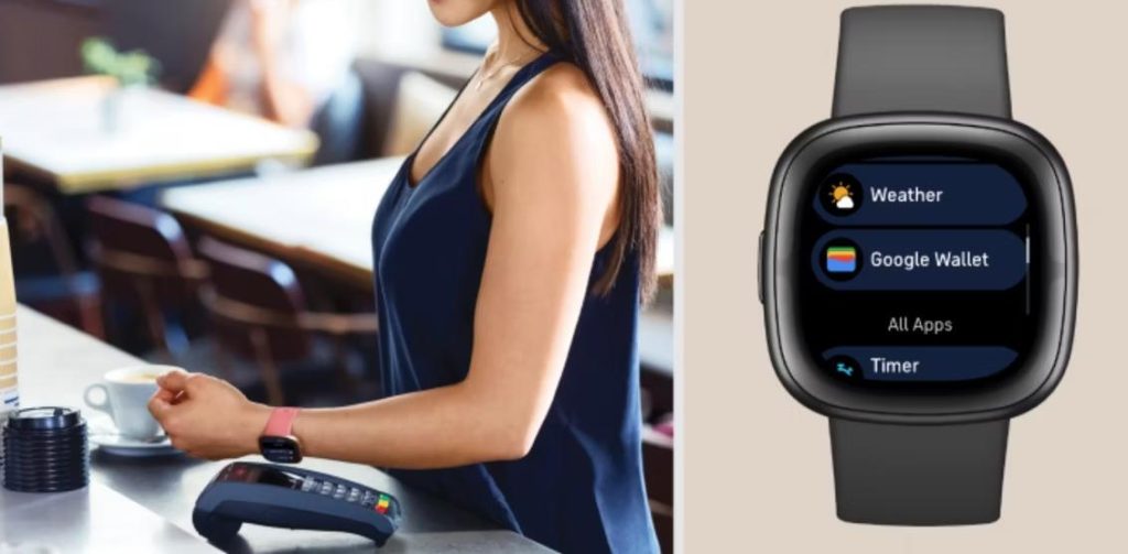 Fitbit Sense 2和Versa 4终于可以使用谷歌钱包了