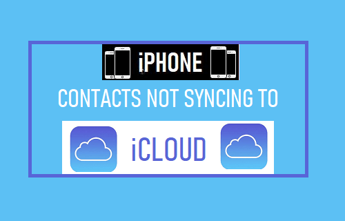 iPhone 联系人未同步到 iCloud