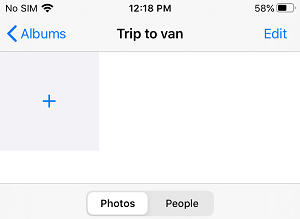 在 iPhone 上将照片添加到 iCloud 共享相册