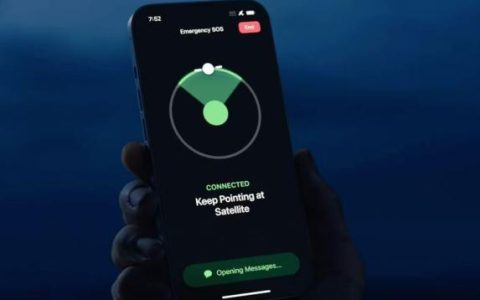 苹果iPhone14机型现可通过卫星发出紧急求救信号