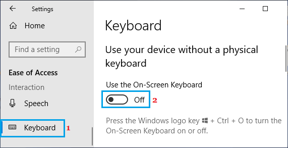 禁用屏幕键盘