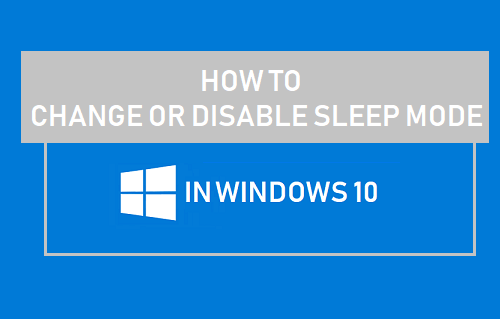 在 Windows 10 中更改或禁用睡眠模式