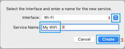 在 Mac 上创建 WiFi 网络