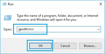 在 Windows 10 中运行 gpedit.msc 命令