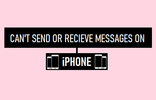 无法在 iPhone 上发送或接收消息