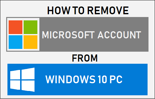 从 Windows 10 PC 中删除 Microsoft 帐户