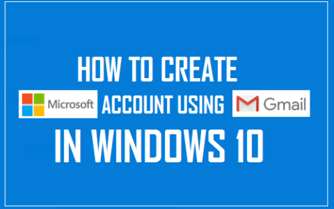 如何使用Gmail帐户登录Windows10系统