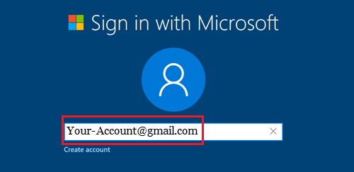 在 Windows 10 安装过程中使用 Microsoft 帐户登录屏幕